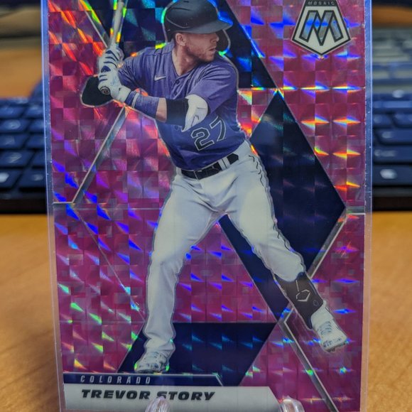 Lot - 2021 Panini Mosaic - Pink Prizm - Picture 3 of 6